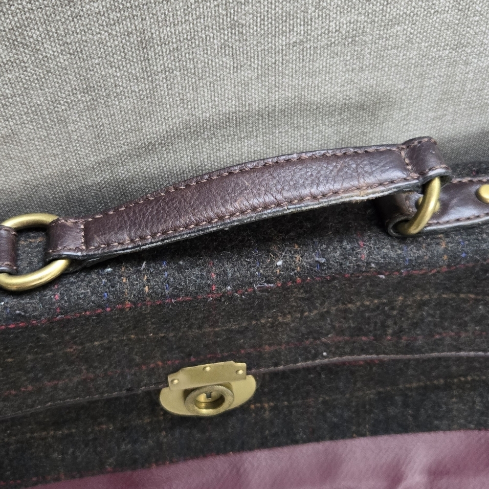 Fossil Wool Messenger Bag - Picture 8 of 16